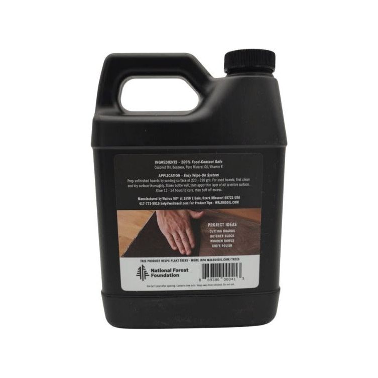 Wood Conditioner - Cutting Board Oil - Walrus Oil - 32oz