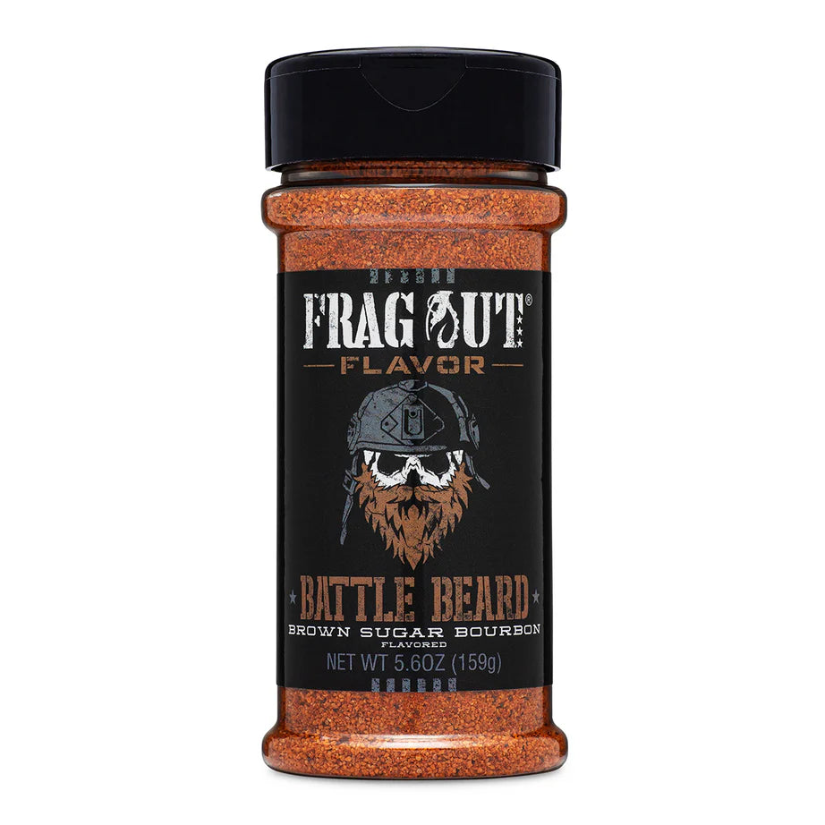 Frag Out Battle Beard - Brown Sugar Bourbon Rub