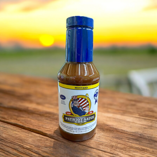 Code 3 Spices - Patriot Sauce Gold Mustard Sauce 18oz