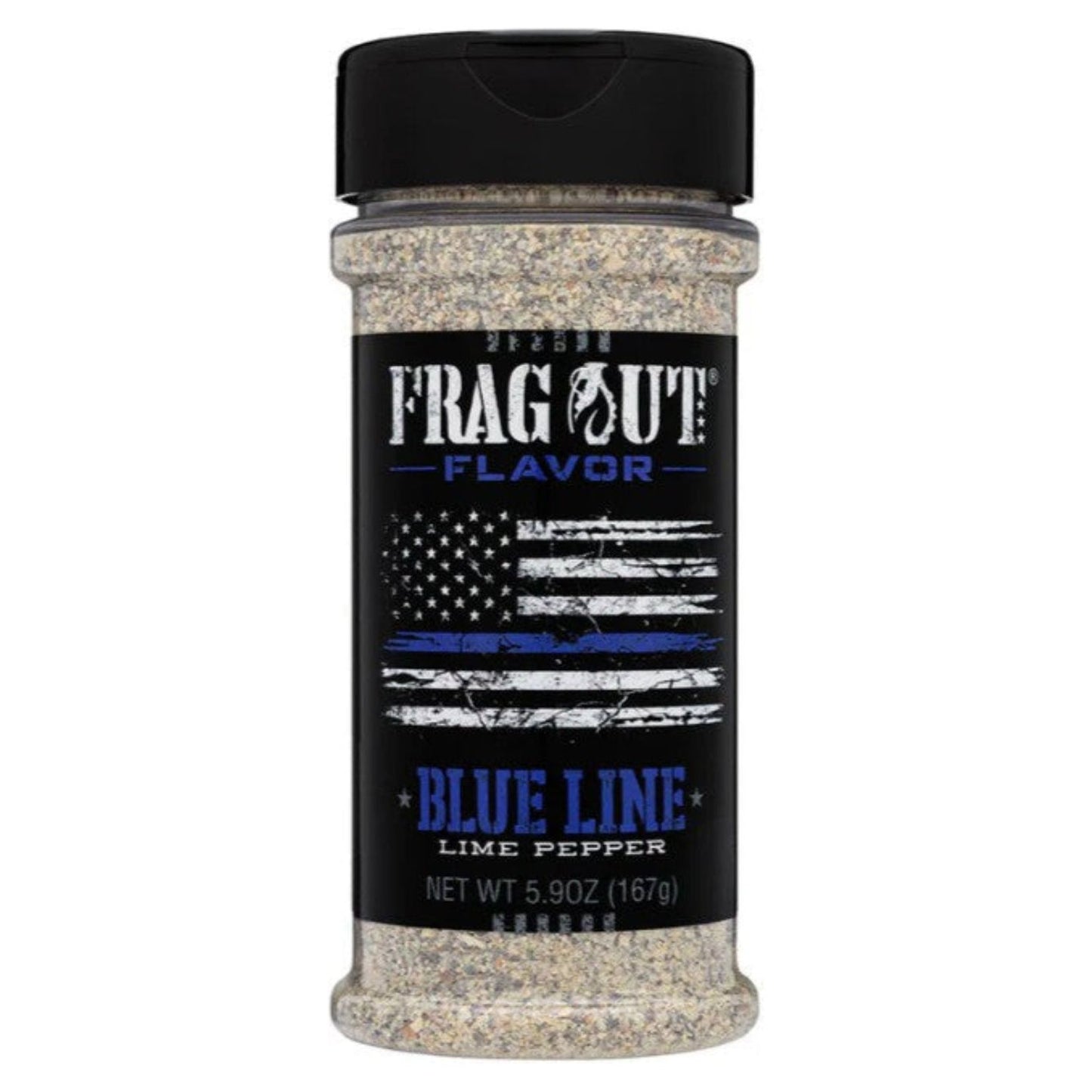 Frag Out Blue Line - Lime Pepper