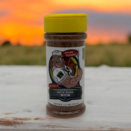 Code 3 Spices - Sea Dog Rub Cajun Blend Seasoning 6oz