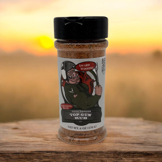 Code 3 Spices - Top Gun Rub Everything Blend Seasoning 6oz