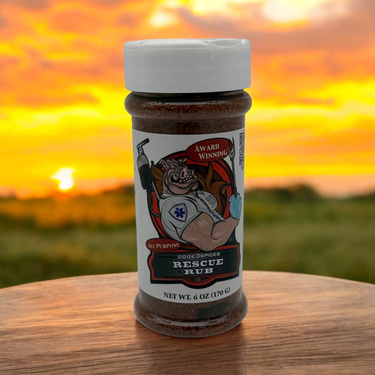 Code 3 Spices - Rescue Rub All Purpose Seasoning 6oz