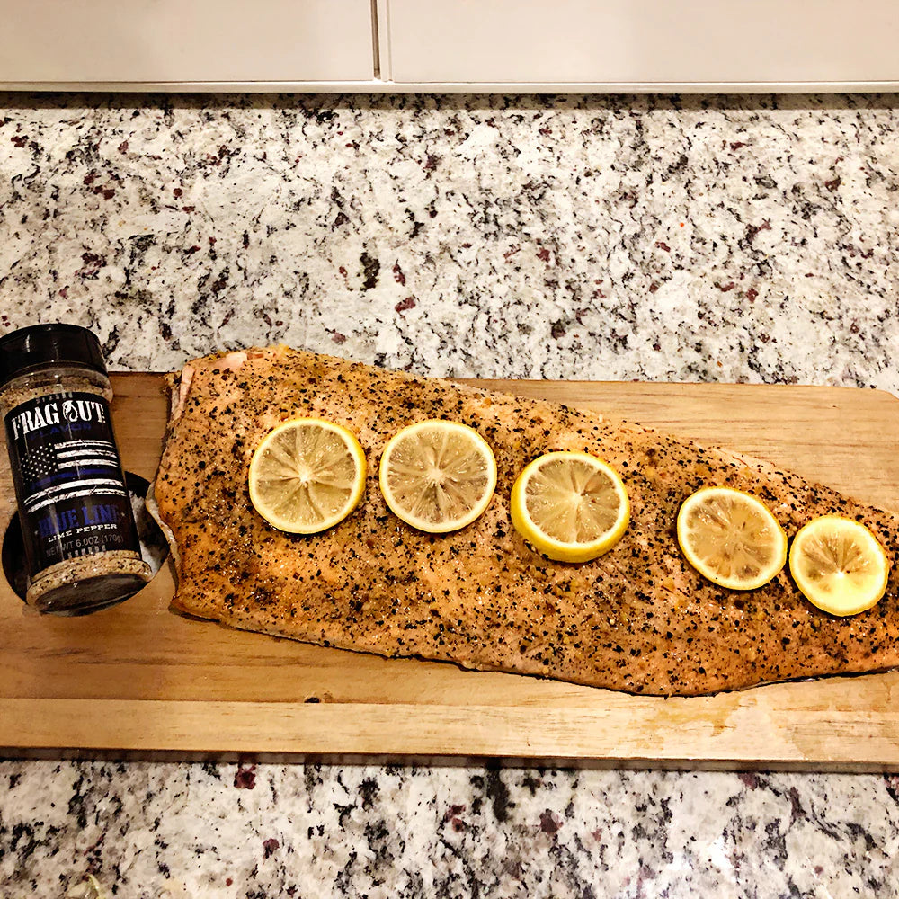 Frag Out Blue Line - Lime Pepper